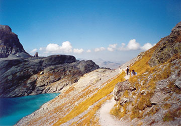 Übergang vom Wildsee zum Schottensee